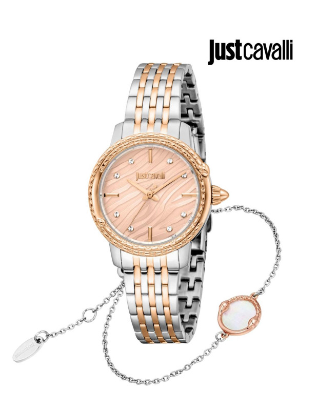 Just Cavalli Ladies Watch with Bracelet